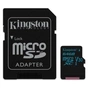 Карта пам'яті Kingston 64GB microSDXC class 10 UHS-I U3 Canvas Go (SDCG2/64GB) - зменшене зображення 1