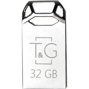 USB флеш накопичувач T&G 32GB 110 Metal Series Silver USB 2.0 (TG110-32G) зображення 1