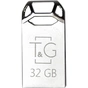 USB флеш накопитель T&G 32GB 110 Metal Series Silver USB 2.0 (TG110-32G) - уменьшенное изображение 1
