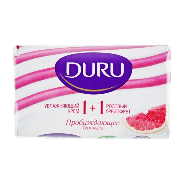 Тверде мило Duru Рожевий грейпфрут 80 г (8690506483289) - зображення 1