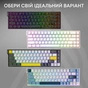 Клавіатура Ajazz AK680 V2 Ice Island Magnetic Switch USB UA Black/Gray/Yellow (AK680-V2-I-BGY) - зменшене зображення 5