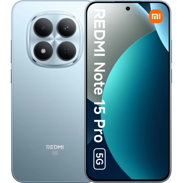 Мобильный телефон Xiaomi Redmi Note 15 Pro 5G 8/256GB Glacier Blue (1183688) - изображение 1