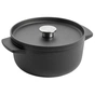 Каструля KitchenAid Matte Oven-to-table, чавунна з кришкою 3,3 л, чорна (CC004899-001) - зменшене зображення 1