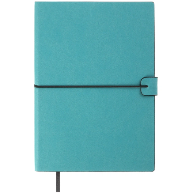 Книга записная Buromax TRAVEL, А5, 96 листов, клетка, бирюзовый (BM.295121-06) - изображение 1