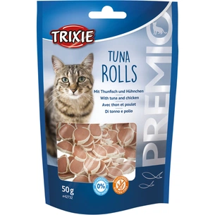 Ласощі для котів Trixie Premio Tuna Rolls тунець 50 г (4011905427324) зображення 1
