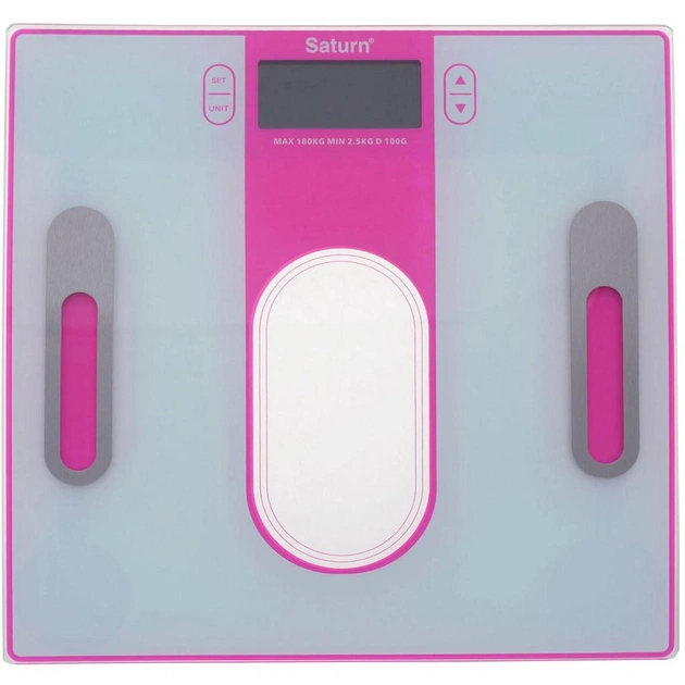 Ваги підлогові Saturn ST-PS0237 Pink - изображение 1