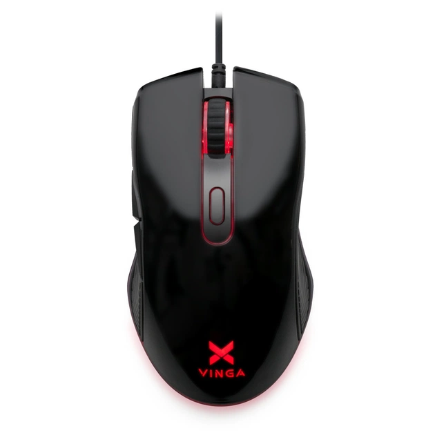 Мишка Vinga MSG-110 Black - зображення 1