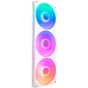 Кулер до корпусу NZXT F360 RGB Core Fan (Single Frame) - White (RF-U36HF-W1) - зменшене зображення 1