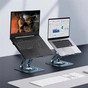 Підставка для ноутбука Baseus UltraStable Pro Series Rotatable and Foldable Laptop Stand (Three-Fold Version) Space Grey (B10059900811-01) - зменшене зображення 8