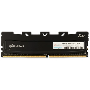 Модуль пам'яті для комп'ютера DDR4 8GB 3200 MHz Kudos Black eXceleram (EKBLACK4083216A) зображення 1