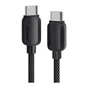 Дата кабель USB-C to USB-C 3.0m 100W black Essager (EXCTT1-WLC01-P) - зменшене зображення 1