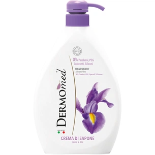 Рідке мило DermoMed Тальк та ірис 1000 мл (8032680397073) зображення 1