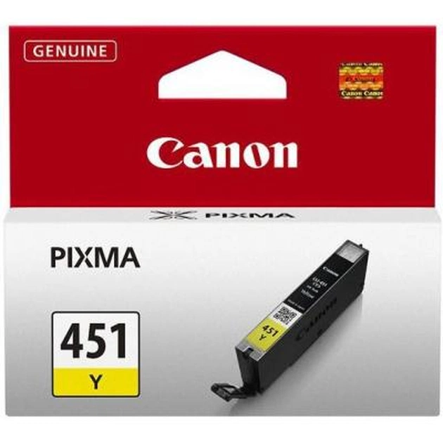 Картридж Canon CLI-451Y XL Yellow (6475B001) - изображение 1