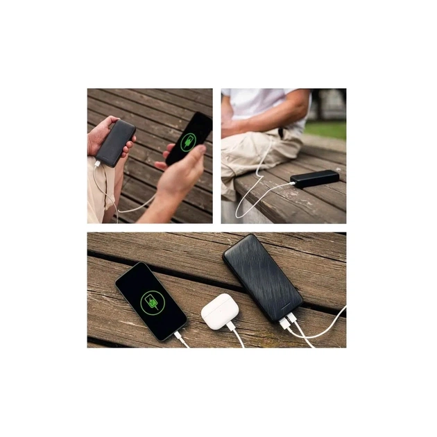 Батарея універсальна EMOS 20000mAh AlphaQ3, 22.5W, black (B0572B) - picture 12