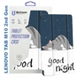Чохол до планшета BeCover Smart Case Lenovo Tab M10 TB-X306F HD (2nd Gen) Good Night (709533) - зменшене зображення 1