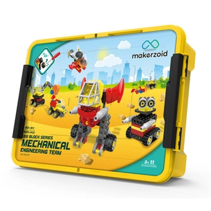 Конструктор Makerzoid Big Building Blocks-Mechanical Engineering Team (MKZ-OBK-MET) зображення 1