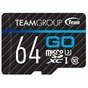Карта пам'яті Team 64GB microSD Class 10 UHS-I/U3 Go (TGUSDX64GU303) - зменшене зображення 2