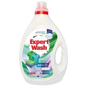 Гель для стирки Expert Wash Для цветных вещей Весенняя свежесть 3 л (4820197122141) изображение 1