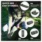 Туристический коврик Naturehike CNK2450WS020, самонадувний, 200х63х10 см, темно-зелений (6927595712733) - уменьшенное изображение 5
