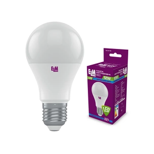 Лампочка ELM B60 12W PA10S E27 4000K (18-0179) зображення 1