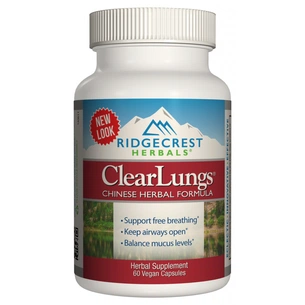Трави Ridgecrest Herbals Комплекс для Підтримки Легких, Рослинна Китайська (RCH134) зображення 1