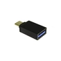Перехідник Lapara USB Type-C male to USB 3.0 Female (LA-MaleTypeC-FemaleUSB3.0 black) - зменшене зображення 1