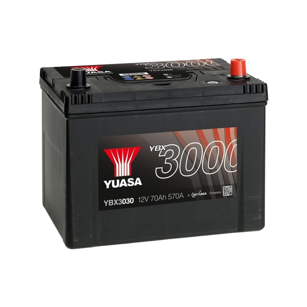 Аккумулятор автомобильный Yuasa 12V 72Ah SMF Battery (YBX3030) - изображение 1