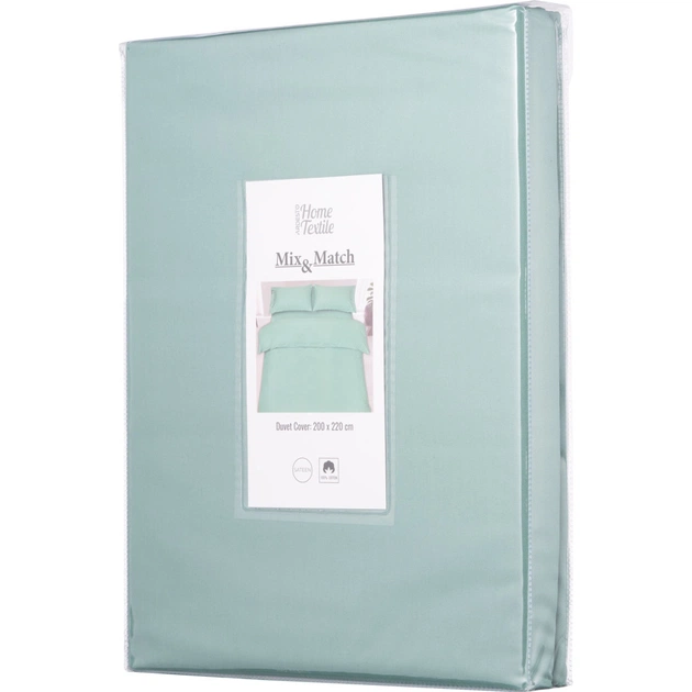 Підковдра Ardesto Mix&Match сатин 200х220 см шавлія (ART2022DVG) - picture 6