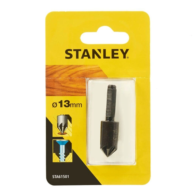 Сверло Stanley зенкер по древесине (шестигранный) 13 мм (STA61501) - изображение 1