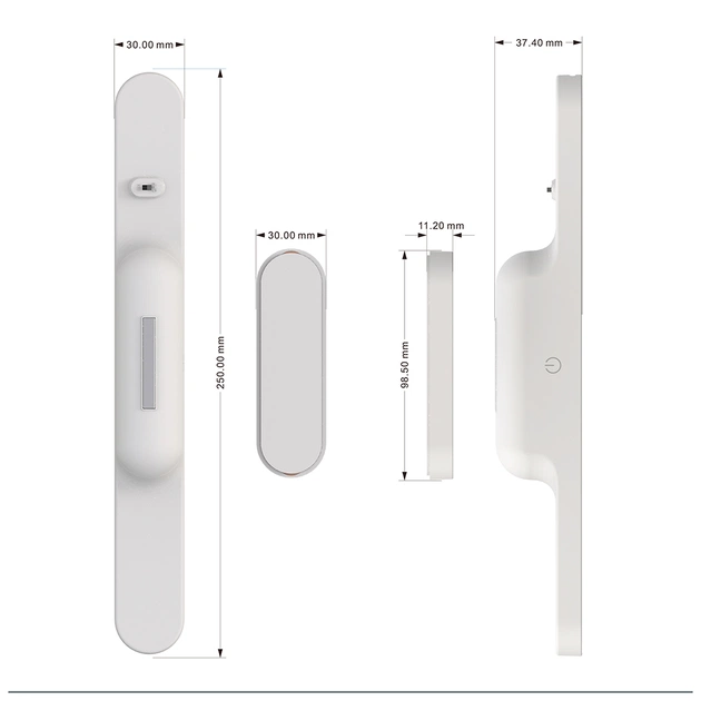 Настільна лампа ColorWay Magnetic Multi-Functional, 3W, з вбудованим акумулятором 1800 mAh (CW-DL11MMB-W) - picture 8