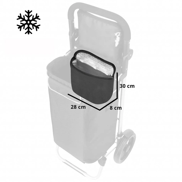 Сумка-візок ShoppingCruiser Allround 41 л Black (930022) - picture 5