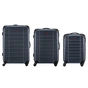 Набір валіз Wenger Amplar 3 в 1 (S,M,L) пластик, 4 колеса, синій (653150) - зменшене зображення 3