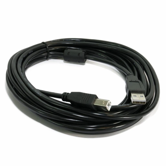 Кабель для принтера USB 2.0 AM/BM 5.0m Extradigital (KBU1621) - изображение 1