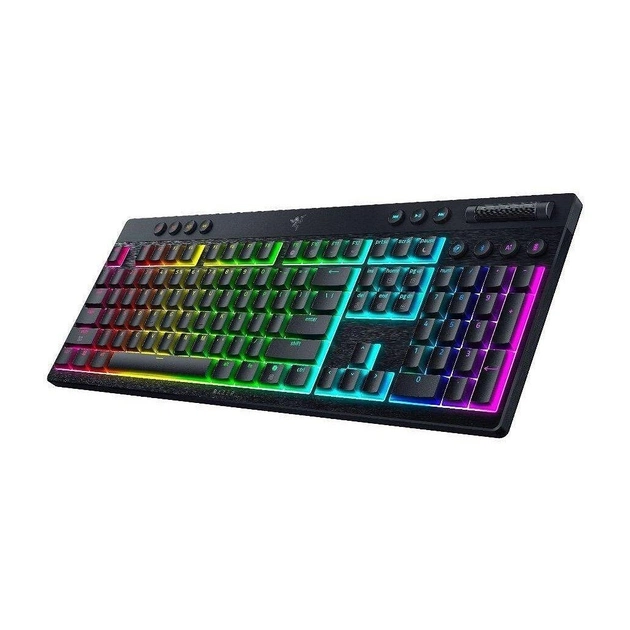 Клавіатура Razer BlackWidow V4 Low-Profile Wireless/Bluetooth/USB Orange switch UA Black (RZ03-05270800-R3M1) - зображення 3