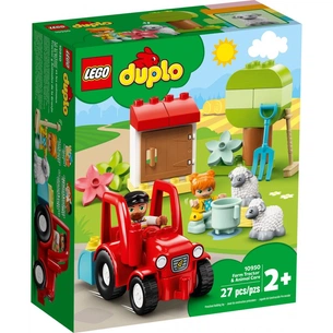 Конструктор LEGO DUPLO Town Фермерський трактор і тварини (10950) зображення 1