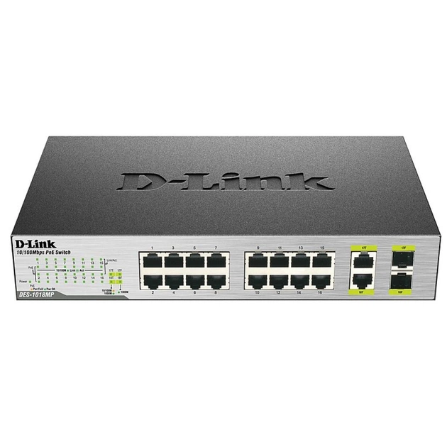 Комутатор мережевий D-Link DES-1018MP - изображение 1