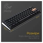 Клавіатура Ducky One 3 Mini Cherry MX Speed Silver RGB UA USB Black (DKON2161ST-PUAPXCLAWSC1) - зменшене зображення 11