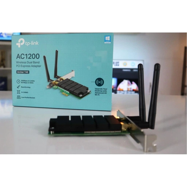Ретранслятор TP-Link Archer T4E AC1200, PCI Express, Beamforming (ARCHER-T4E) - picture 10
