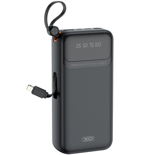 Універсальна мобільна батарея XO PR279 20000mAh 10W Black зображення 1