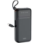 Універсальна мобільна батарея XO PR279 20000mAh 10W Black - зменшене зображення 1