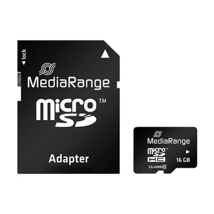 Карта пам'яті Mediarange 16GB microSD class 10 (MR958) зображення 1