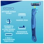 Бритва Gillette Sensor 3+ з 4 змінними картриджами (8700216639484) - уменьшенное изображение 8