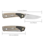 Нож SRM Dome, Brown G10, Stonewash (106M-GW) - уменьшенное изображение 11