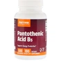 Вітамін Jarrow Formulas Пантотенова кислота (B5) Pantothenic Acid, 500 мг, 100 капсу (JRW-18010) - зменшене зображення 1