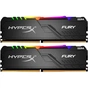Модуль пам'яті для комп'ютера DDR4 64GB (2x32GB) 3600 MHz HyperX Fury RGB Black Kingston Fury (ex.HyperX) (HX436C18FB3AK2/64) - зменшене зображення 1