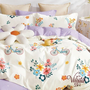 Постільна білизна Viluta Сатин Твіл 591 214х150 підліткова (591_pd) зображення 1