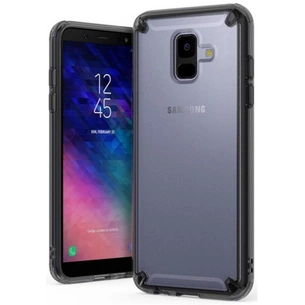 Чохол до мобільного телефона Ringke Fusion Samsung Galaxy A6 Smoke Black (RCS4438) зображення 1