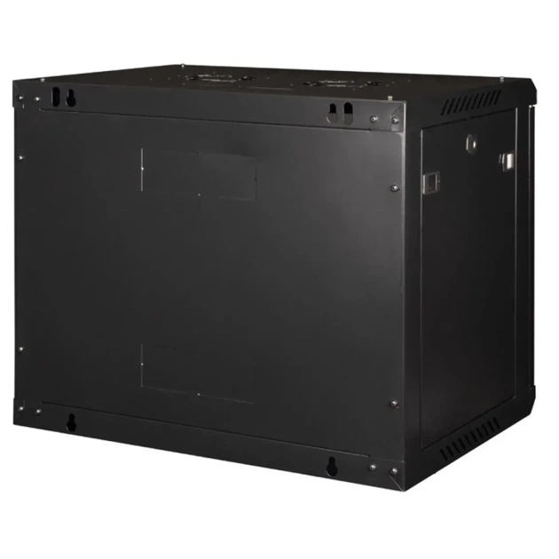 Шкаф настенный Hypernet 4U 19" 600x450 (PL-WMNC-4U-BLACK) - изображение 3