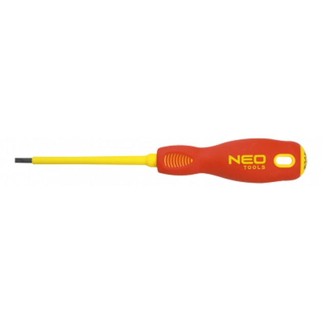 Отвертка Neo Tools шлицевая 3.0 x 100 мм, (1000 В), CrMo (04-052) - изображение 1