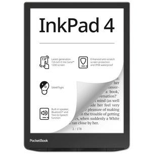 Електронна книга Pocketbook 743G InkPad 4, Stardust Silver (PB743G-U-WW) изображение 1